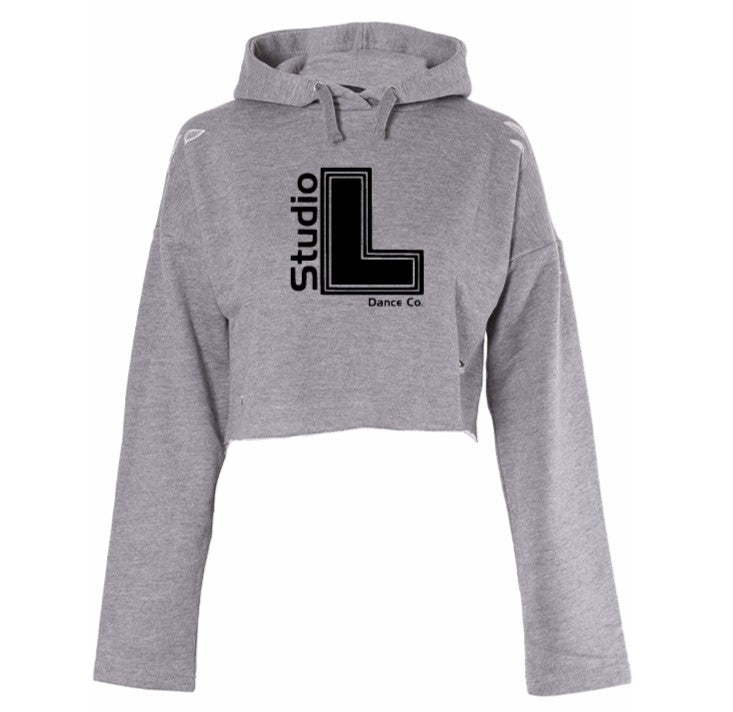 Grey Cropped Sweatshirt