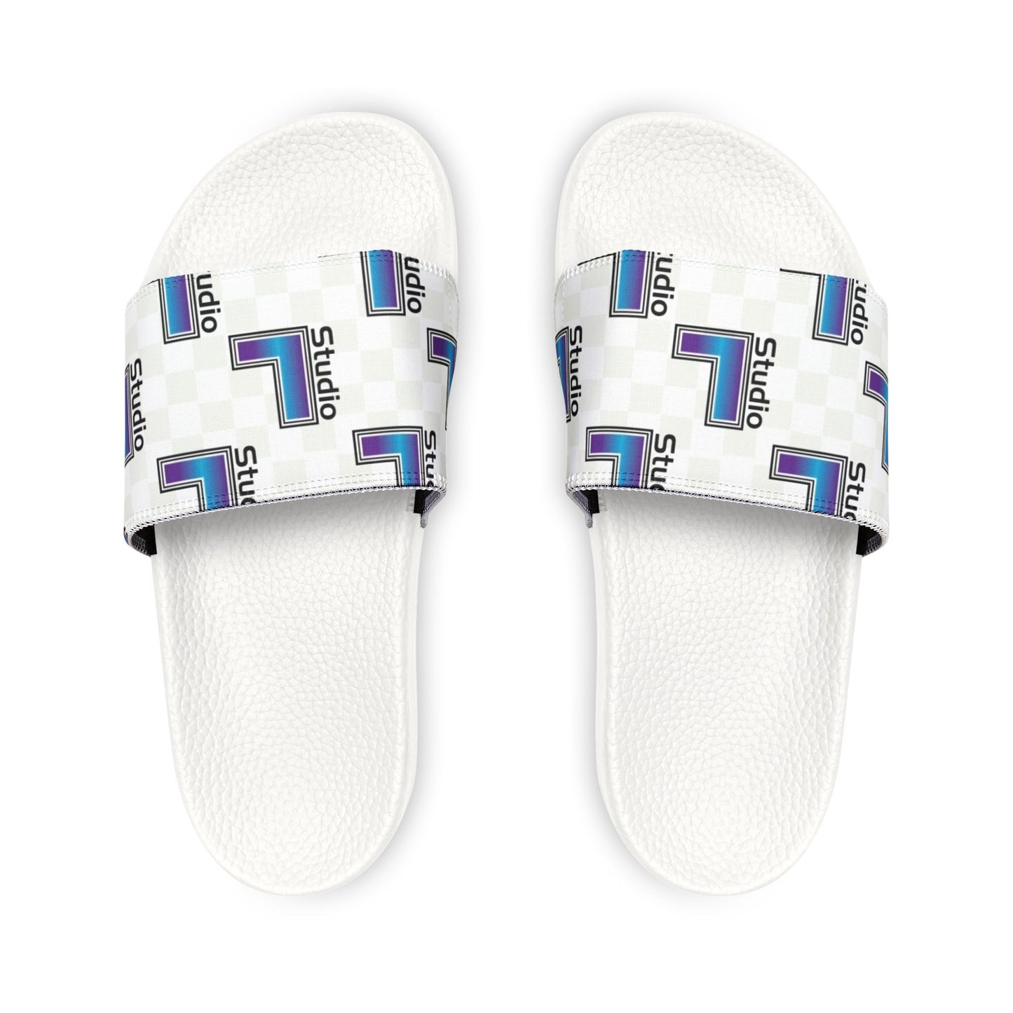Youth Slide Sandals Logo Removable-Strap Slides