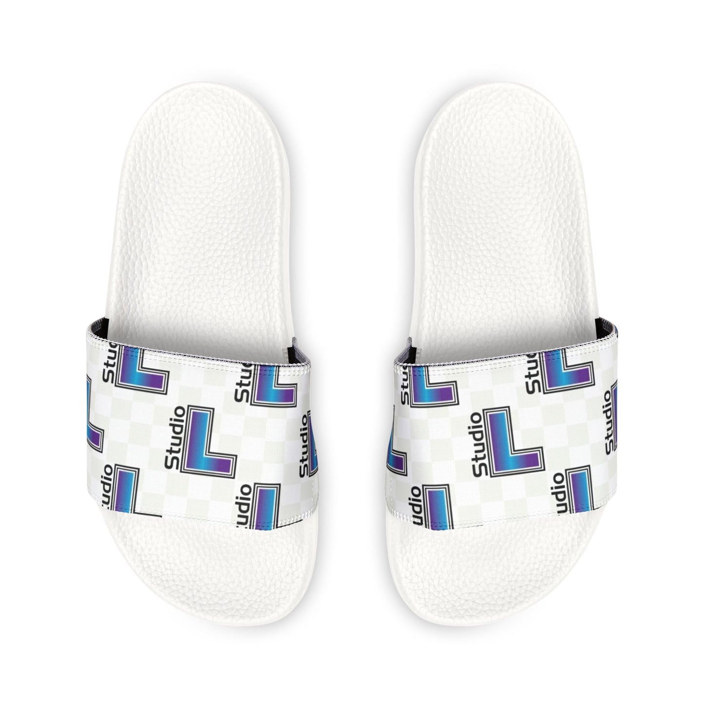 Youth Slide Sandals Logo Removable-Strap Slides