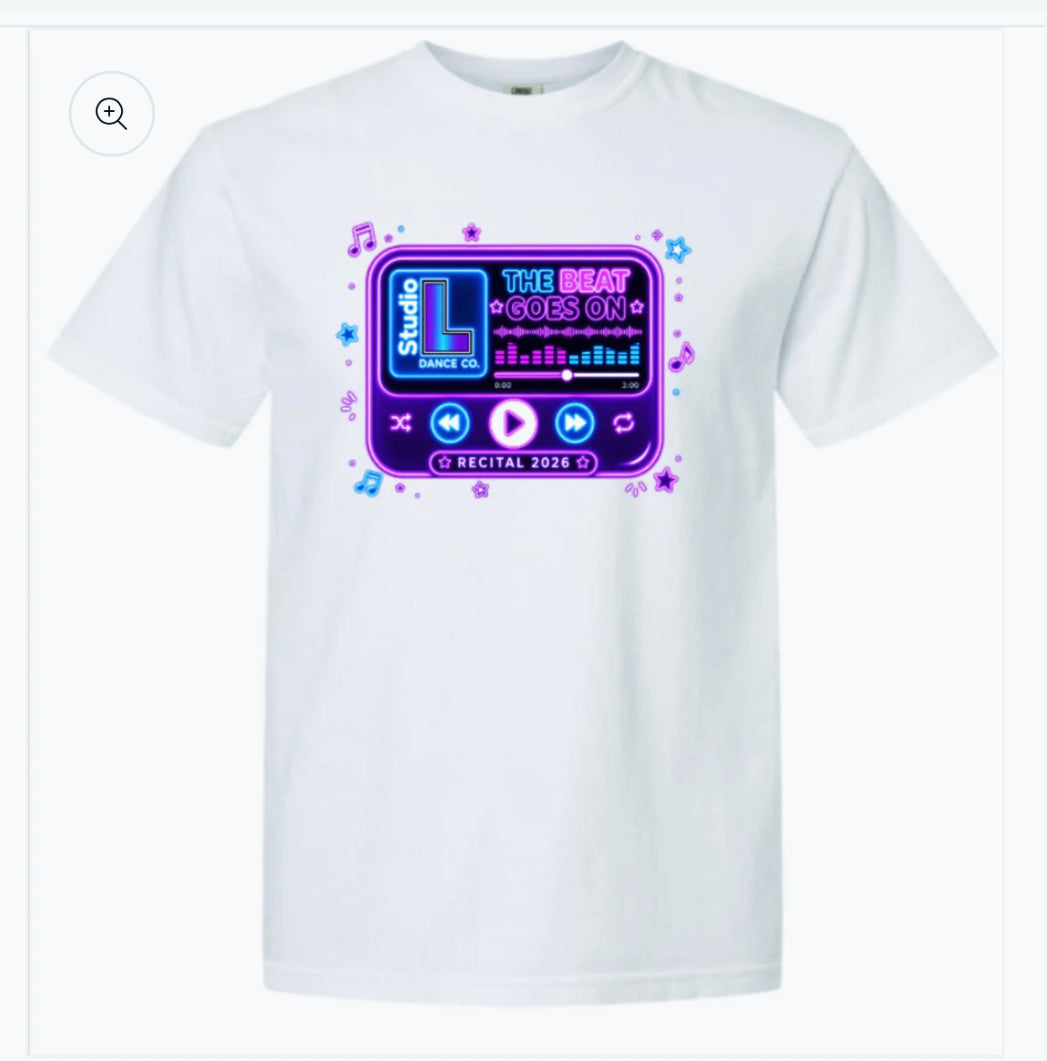 Recital tee 2026