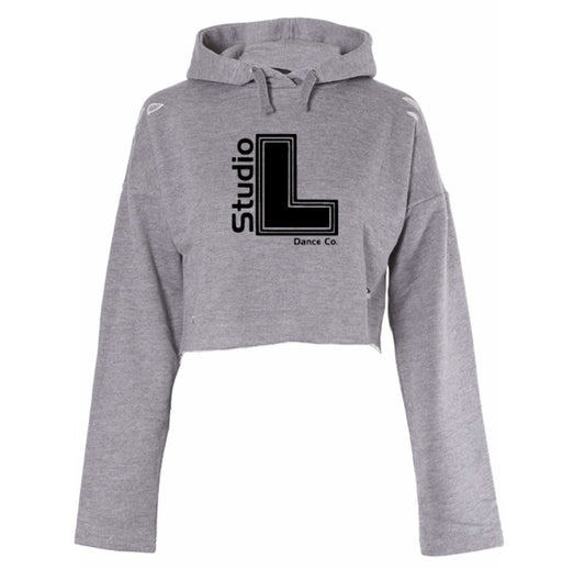 Grey Cropped Sweatshirt