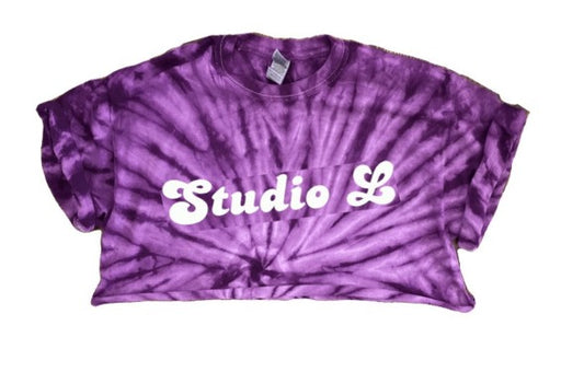 Crop Tie Dye Tee